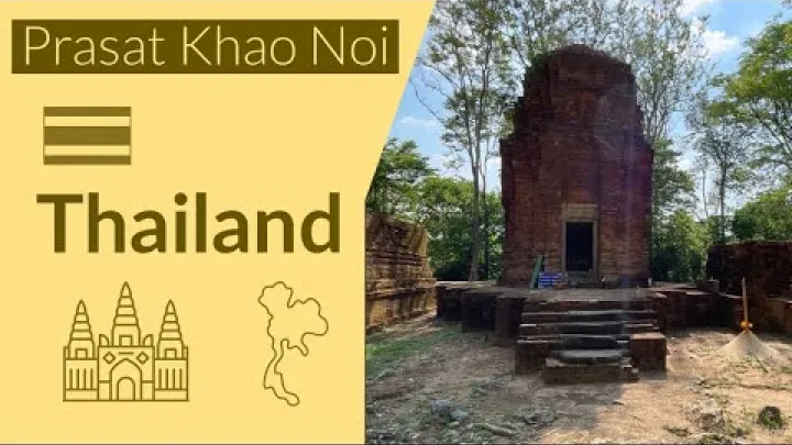 Preview image for the video "Prasat Khao Noi – Antike Khmer-Ruine an der kambodschanischen Grenze – Thailand 2023".