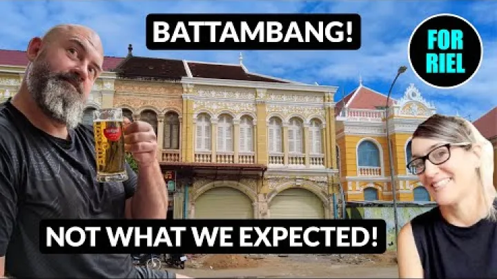 Preview image for the video "3 giorni a Battambang, Cambogia: NON quello che ci aspettavamo! #forriel".