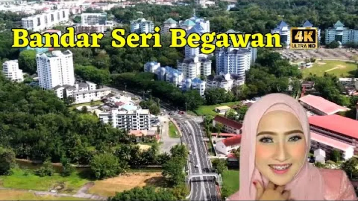Preview image for the video "बंदर सेरी बेगावान, ब्रुनेई दारुस्सलाम 🇧🇳 ड्रोन द्वारा #4k #bandarseribegawan #bruneidarussalam".