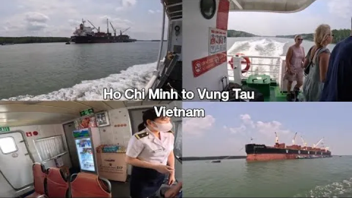 Preview image for the video "Færgetur fra Ho Chi Minh til Vung Tau Vietnam 🇻🇳".