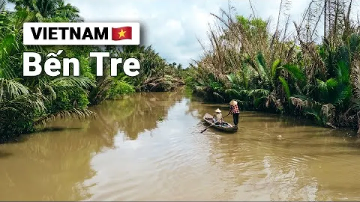 Preview image for the video "Foreigner Traveling Bến Tre in Mekong Countryside of Vietnam".