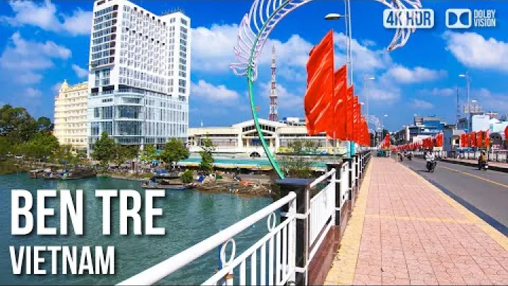 Preview image for the video "Ben Tre City, Mekong Delta - 🇻🇳 Vietnam [4K HDR] Walking Tour".