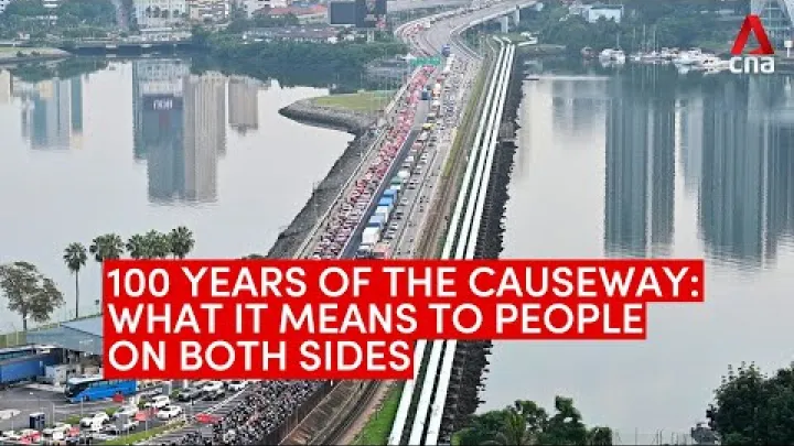 Preview image for the video "100 years of the Causeway: What it means to people in Singapore and Malaysia".