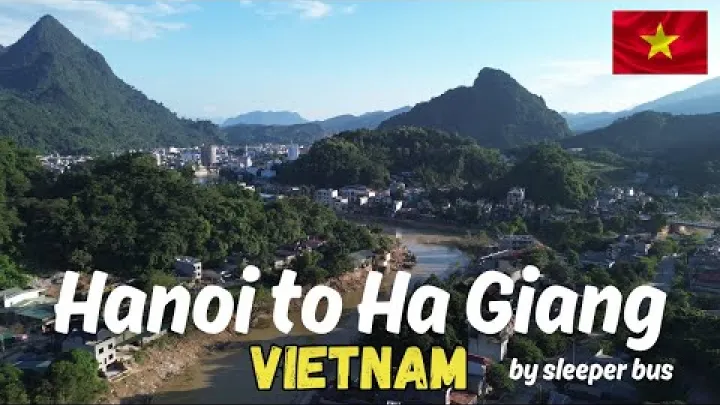 Preview image for the video "Fra Hanoi til Ha Giang med sovebus, Ha Giang Loop i Vietnam 120vlog".