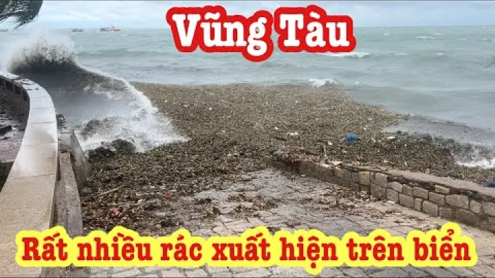 Preview image for the video "Vũng Tàu hat aktuell starken Wind und sehr hohen Wellengang, wer baden gehen möchte, sollte dies überdenken …!".