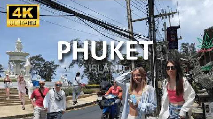 Preview image for the video "Spiaggia di Karon, Wat Karon e strade della provincia di Phuket | Tour a piedi in 4K attraverso il cuore di Karon".
