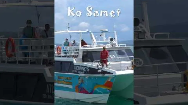 Preview image for the video "سفر با کشتی تندرو به کو سامت، تایلند 🇹🇭 | فرار از شهر بانکوک".