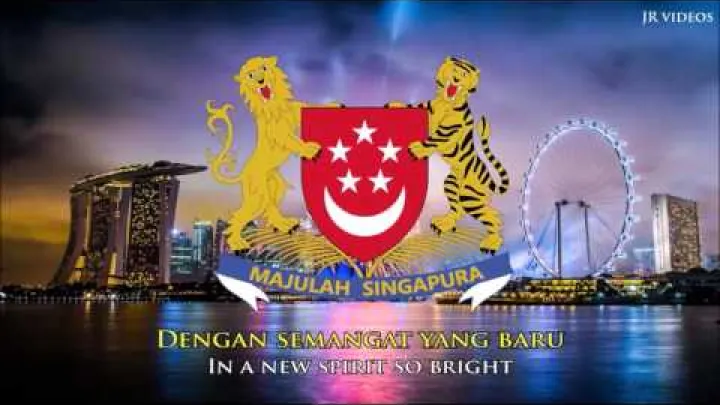 Preview image for the video "Hymne national de Singapour (malais/anglais)".