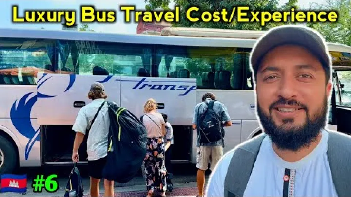 Preview image for the video "Da Phnom Penh a Kep in autobus di lusso 🚌 | Vlog Cambogia 2024 di Travel With Adil".