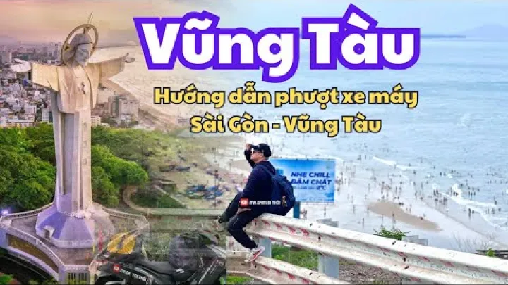 Preview image for the video "Průvodce cestováním na motorce z Ho Či Minova Města do Vung Tau | Cesta napříč Vietnamem 2024 | Toulání se Vietnamem o samotě!".