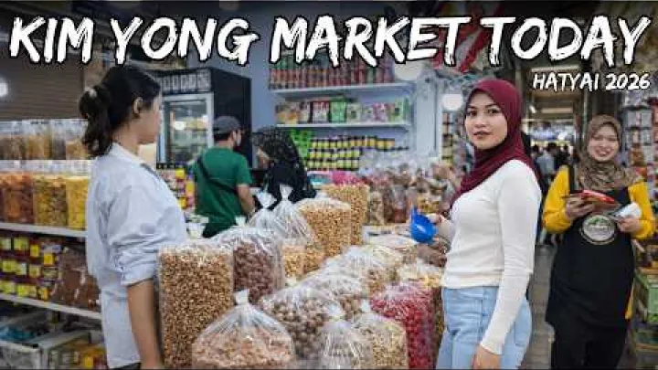 Preview image for the video "Kim Yong Markt 2026 🇹🇭 Hat Yai Update! Preise, Menschenmassen &amp; Streetfood-Tour!".