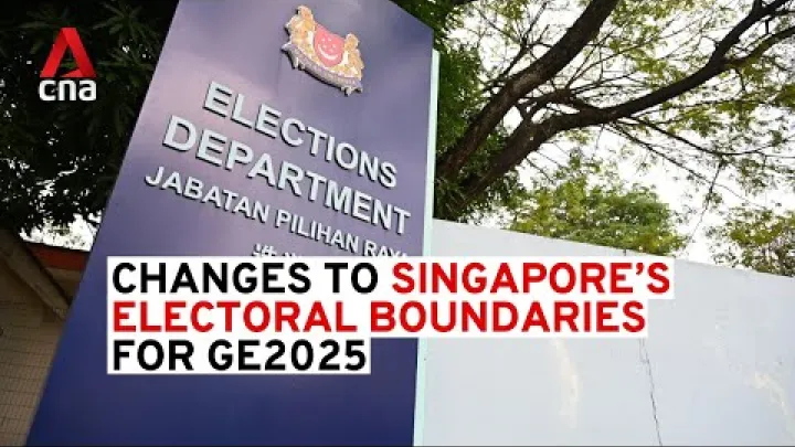 Preview image for the video "Singapore electoral boundaries: 18 GRCs and 15 SMCs in 2025 general election".