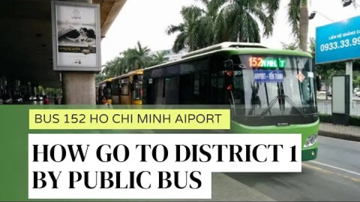Preview image for the video "152-es busz a Ho Chi Minh City repülőtérről az 1. kerületbe, Vietnám".
