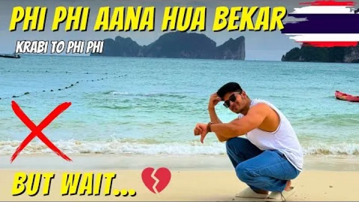 Preview image for the video "Můj výlet na ostrovy Phi Phi byl totální propadák 😢 Ani do Maya Bay jsem se nedostal, ale proč? Z Krabi na Phi Phi".