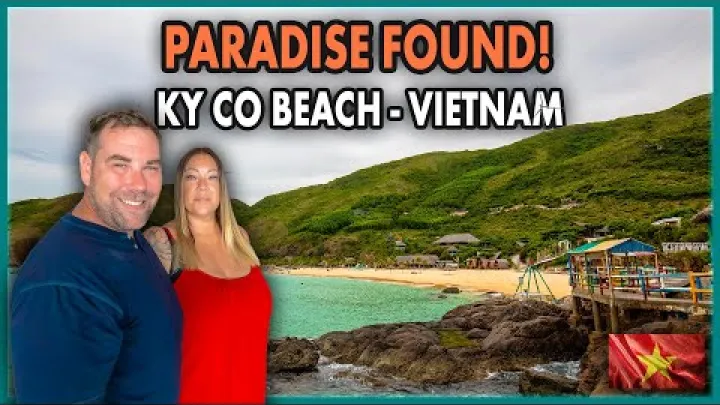 Preview image for the video "Una delle spiagge nascoste più MOZZAFIATO del Vietnam - Guida di viaggio completa alla spiaggia di Ky Co 2025".