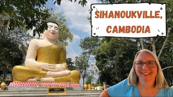 Preview image for the video "Sihanoukville, Kambodža - Uosto turas".