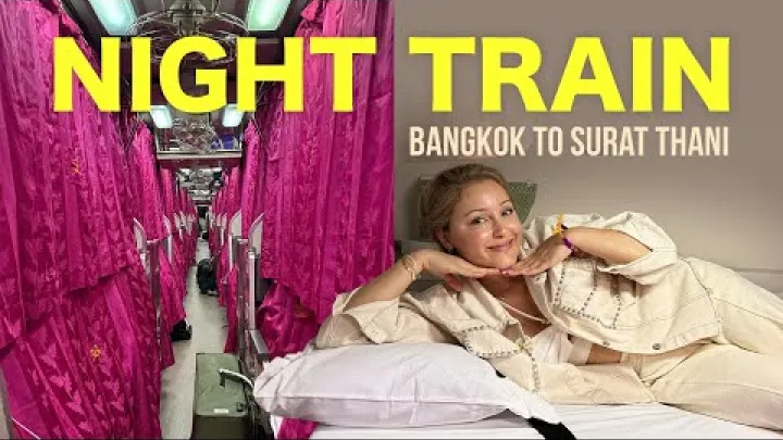 Preview image for the video "🚆 قطار شب‌رو | از بانکوک به سورات تانی، تایلند 🇹🇭".