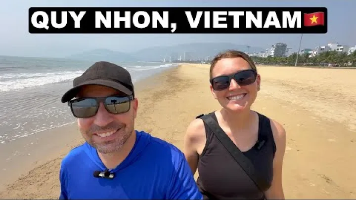 Preview image for the video "Jeli jsme do Quy Nhon, Vietnam.....a nechtěli jsme odjet!".