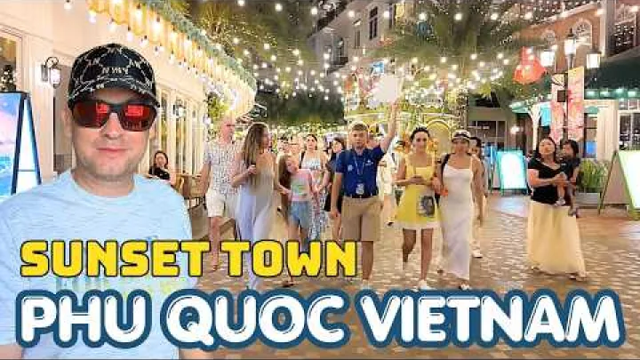 Preview image for the video "ทัวร์เดินชมถนนยามค่ำคืนซันเซ็ตทาวน์ เกาะฟู้โกว๊ก ประเทศเวียดนาม 2026".