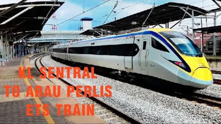 Preview image for the video "Vlak ETS z KL Sentral do Arau v Perlisu | Cesta na ostrov Langkawi".