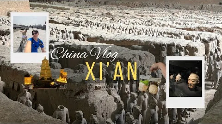 Preview image for the video "بازدید از شی‌آن در جمهوری خلق چین — جنگجویان سفالی، محله مسلمانان، دیوارهای باستانی شهر و پاگودای غول‌پیکر!".