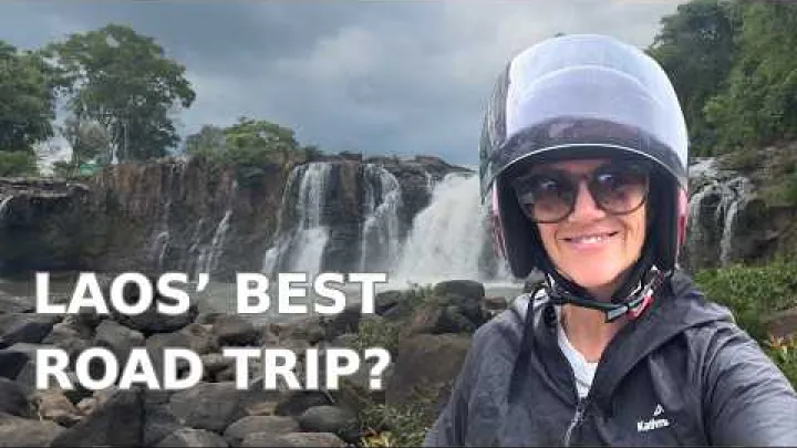 Preview image for the video "Riding the Bolaven Loop: Waterfalls, Coffee &amp; Laos by Scooter 🇱🇦".