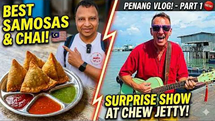 Preview image for the video "🇲🇾 Jedna věc, kterou vám o George Town nikdo neříká | Street art a ochutnávka jídla v Malé Indii".