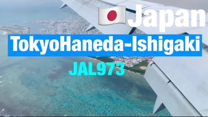 Preview image for the video "JAL｜Iš Tokijo Hanedos į Ishigaki｜JAL skrydis 973｜Kelionė į Ishigaki｜Okinawa".