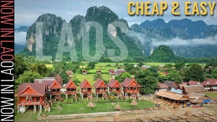 Preview image for the video "Viajar por Laos es barato y fácil | Cómo viajar de Vientián a Vang Vieng Laos Sudeste Asiático".