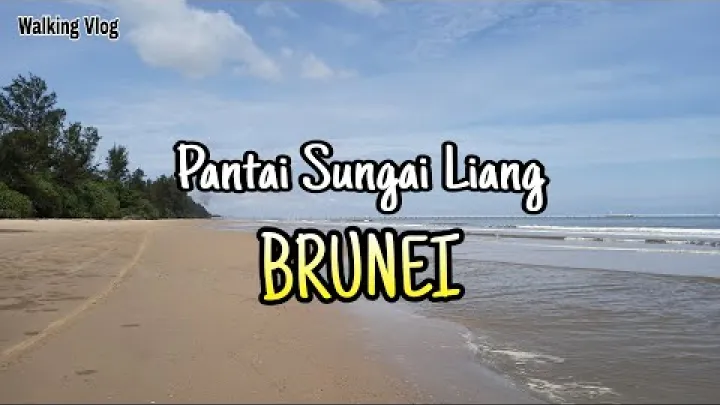 Preview image for the video "Pantai Sungai Liang BRUNEI | Kg.Tunggulian Belait | Walking Vlog".