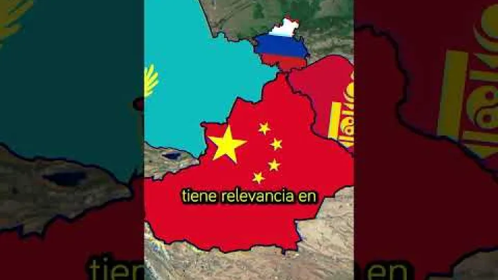 Preview image for the video "MONGOLİJA ile KAZAKİSTAN arasındaki NEREDEYSE sınır - Sebas'ın Haritası #shorts".