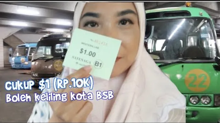 Preview image for the video "NAIK BUS KE PUSAT KOTA BANDAR SERI BEGAWAN || TERMINAL BUS DI BRUNEI".