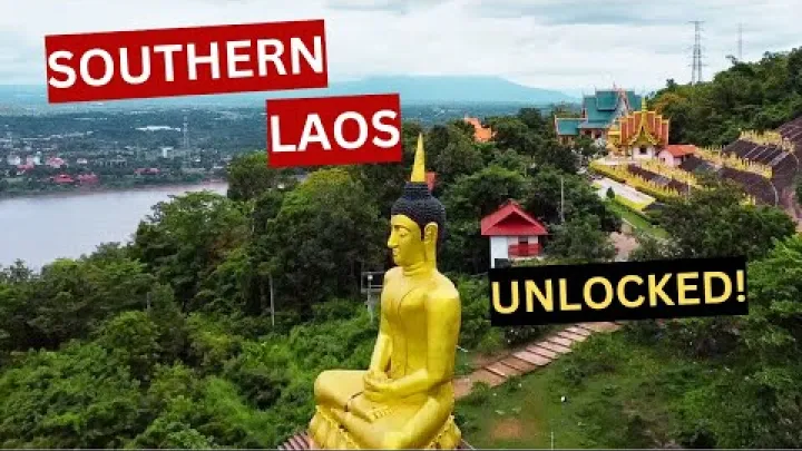 Preview image for the video "Nemůžu uvěřit, že cestovatelé přehlížejí TUTO stranu Laos! -Pakse".