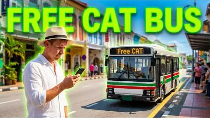 Preview image for the video "Przewodnik po darmowym autobusie Penang CAT 2026: Jak korzystać z darmowego autobusu w George Town".