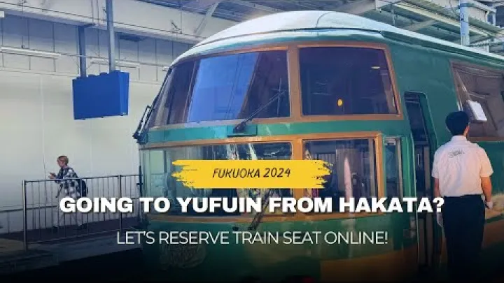 Preview image for the video "Hoe je online een zitplaats in een limited-express-trein reserveert met een JR 九州 Rail Pass die je bij Klook hebt gekocht".