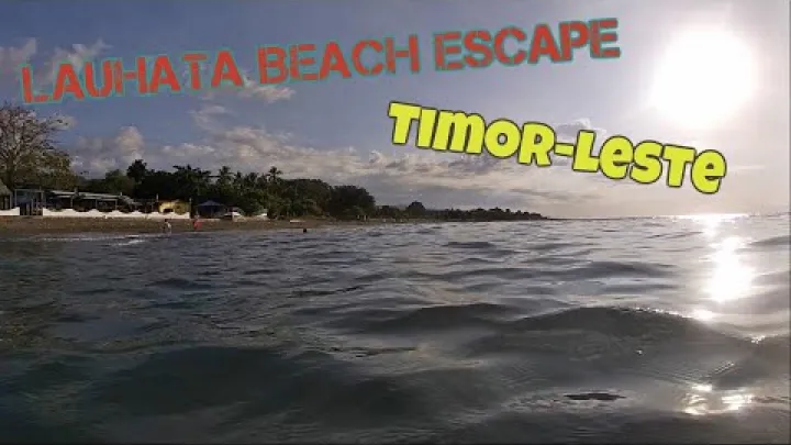 Preview image for the video "VIAGGIO: Timor Est 🇹🇱 2022: Lauhata Beach Escape @ Liquiça".