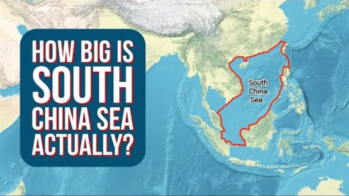 Preview image for the video "Etelä-Kiinan meri 101 - Kuinka suuri Etelä-Kiinan meri oikeasti on?".
