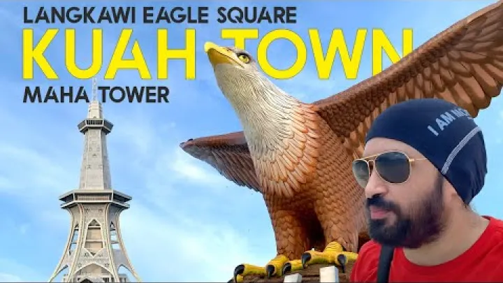 Preview image for the video "KUAH TOWN Langkawi 🇲🇾 | Eagle Square &amp; MAHA Tower | Malaysia Travel Vlog".
