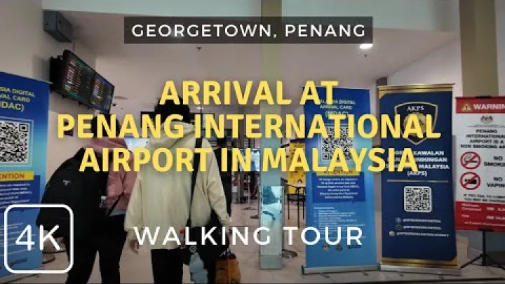 Preview image for the video "Penang International Airport (PEN) Arrival | Georgetown, Malaysia | Walking Tour 2025".