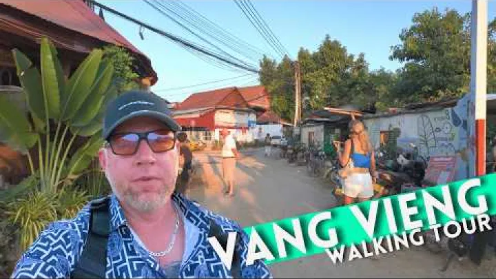 Preview image for the video "Vang Vieng Laos ringreis reisi vlog 2025 4K".