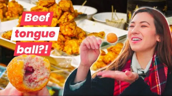 Preview image for the video "Sendai朝市で訪れたい日本のストリートフードの名店".