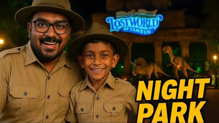Preview image for the video "Inside Lost World Tambun Night Park | Stunning Night Adventure &amp; Attractions!".