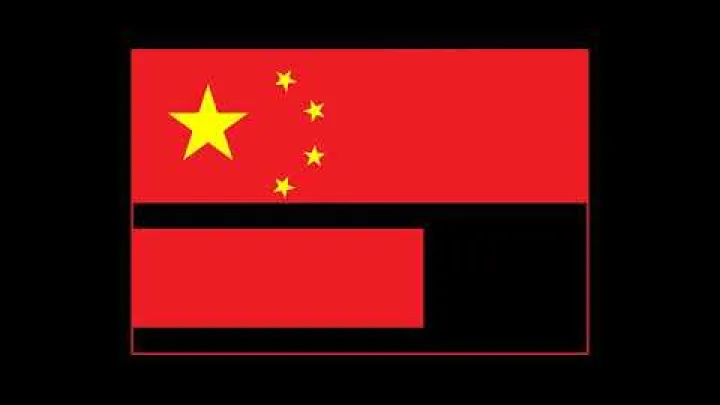 Preview image for the video "kiến thức toán học trong quốc kỳ Trung Quốc và vẽ từng bước".