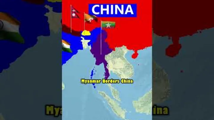 Preview image for the video "Країни, що межують з Китайською Народною Республікою".