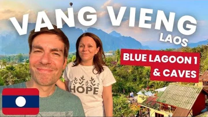 Preview image for the video "What’s Blue Lagoon 1 in VANG VIENG, Laos like?".