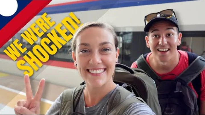 Preview image for the video "¡Viajando en el Ferrocarril Laos-China desde Luang Prabang hasta Vang Vieng! 🇱🇦 Vlog de Viajes por Laos 2023".