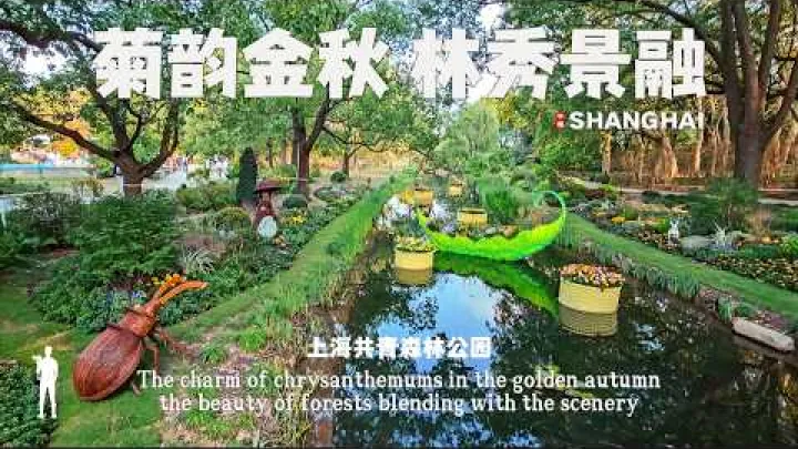 Preview image for the video "Herbstspaziergang im Gongqing-Waldpark, Shanghai, Volksrepublik China, in 4K HDR".