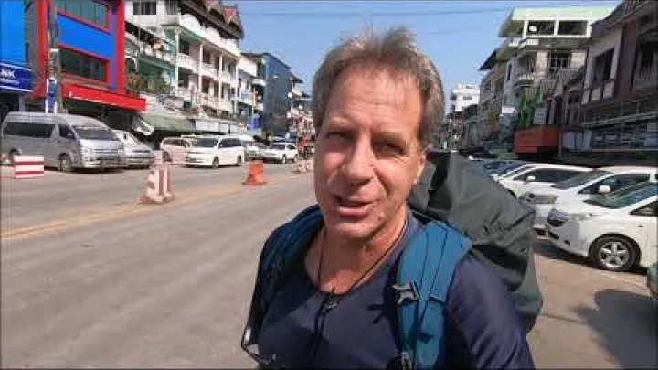 Preview image for the video "Crossing the Thailand/Myanmar Border (Mae Sot to Myawaddy)".