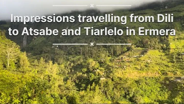 Preview image for the video "Impressioni di viaggio da Dili a Ermera nel poco visitato Timor Est".