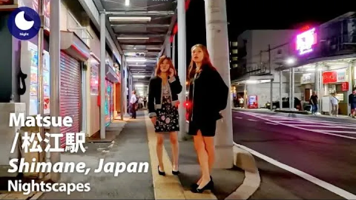 Preview image for the video "⁴ᴷ Chugoku: станция Matsue (префектура Симане: станция Matsue) — пешеходная экскурсия по Hapon (октябрь 2024)".